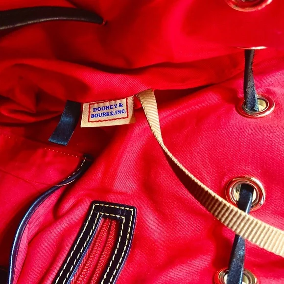 Dooney and Bourke Patent Leather Multicolor Letter Bucket Purse Women’s Bag - Picture 10 of 11